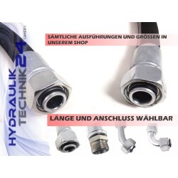 Hydraulikschlauch NW 25/2 28L - DKOL - CEL - Anschlu&szlig; und L&auml;nge w&auml;hlbar