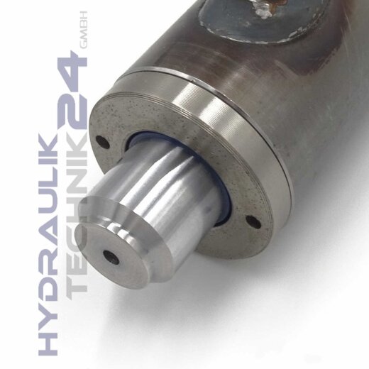 Hydraulikzylinder einfachwirkend ø 80 mm mit Gabeln 050 - 1000 mm Hub